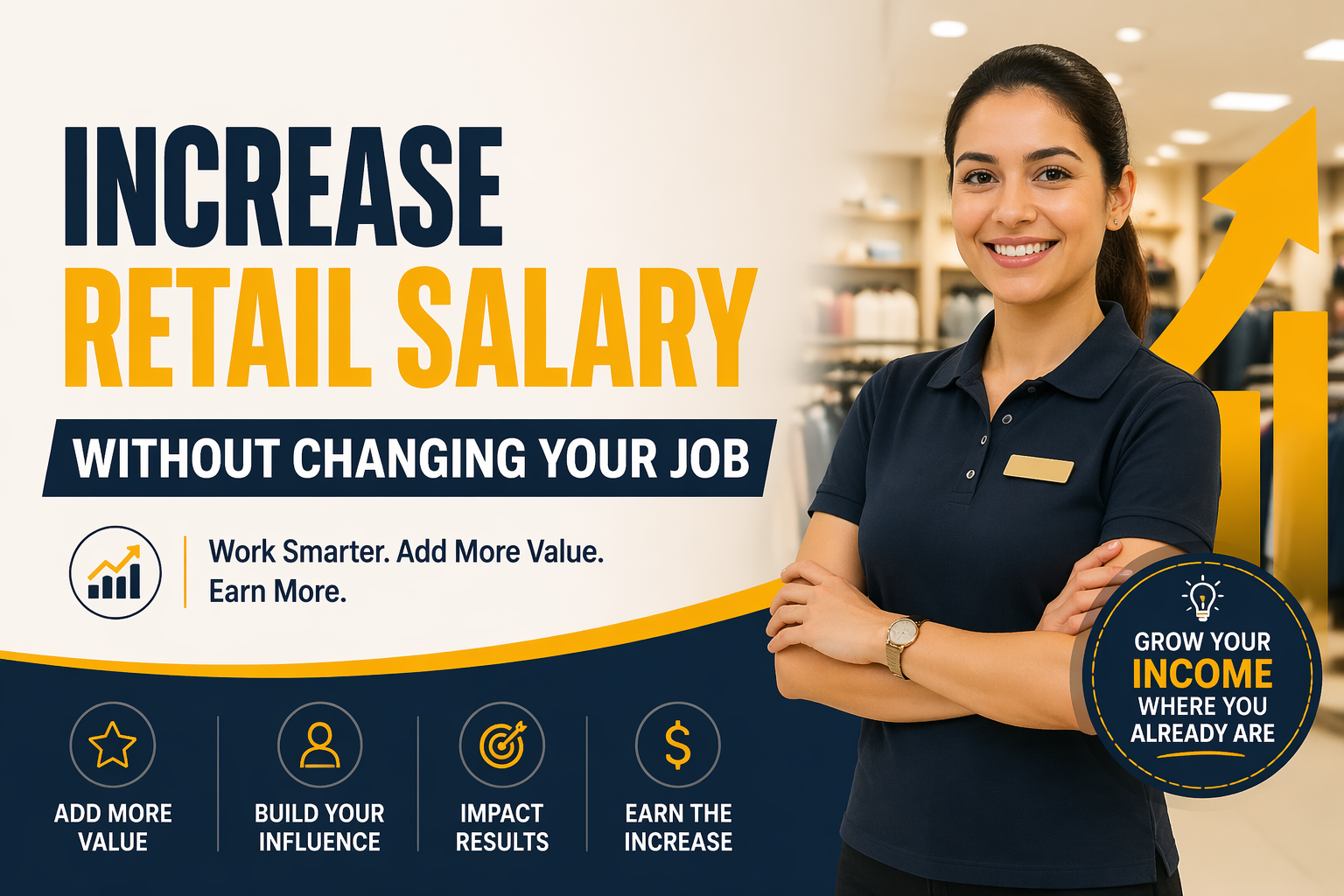 Increase retail salary