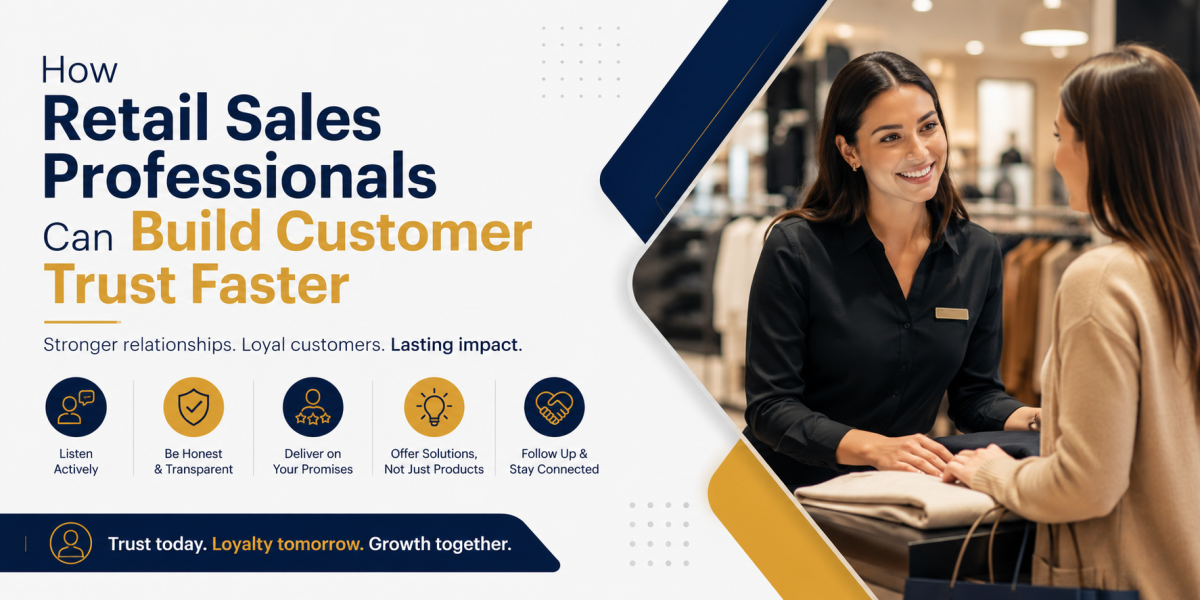 How Retail Sales Professionals Can Build Customer Trust Faster